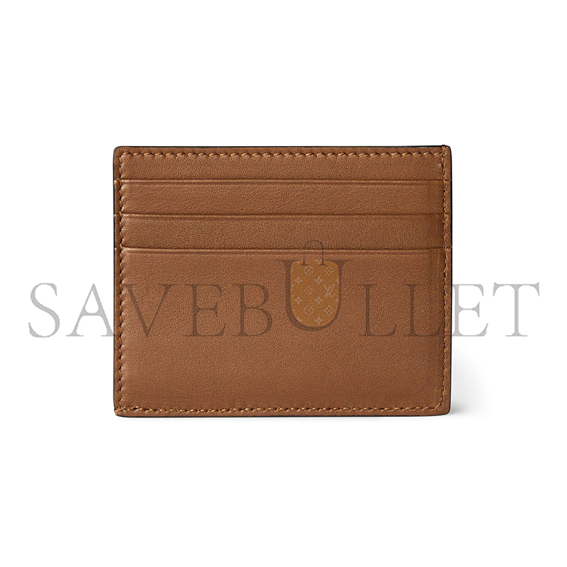 GUCCI GG EMBLEM EMBOSSED CARD CASE 818952 (10*8cm)